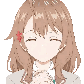 a close up of a girl 's face with her eyes closed