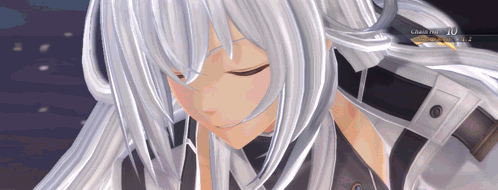 A Close Up Of A Girl 'S Face With The Number 10 On The Bottom Right GIF