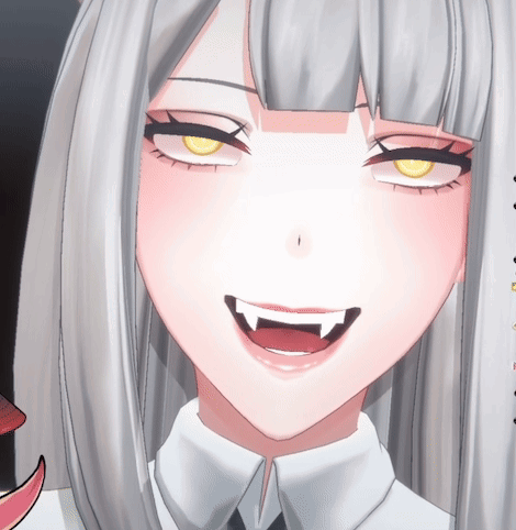 A Close Up Of A Girl 'S Face With Yellow Eyes GIF