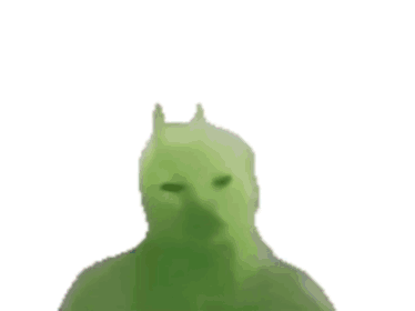 A Close Up Of A Green Frog Making A Funny Face . GIF