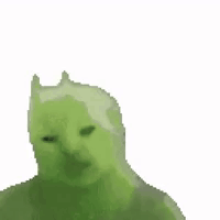 A Close Up Of A Green Frog On A White Background With Its Arms Outstretched . GIF