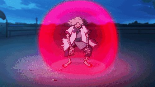 A Close Up Of A Green Monster With Red Eyes GIF