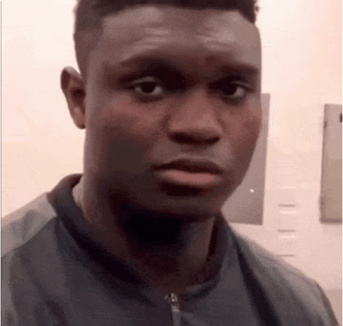 A Close Up Of A Man Making A Funny Face . GIF