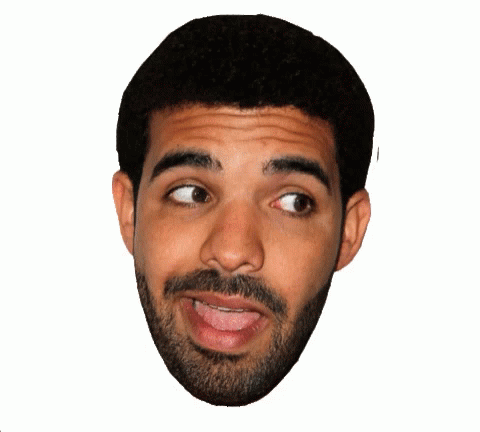 A Close Up Of A Man 'S Face With A Beard Making A Face GIF