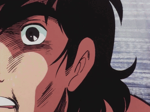 Close Up Of Bearded Man's Face GIF
