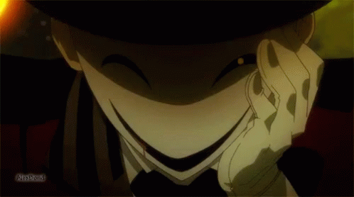 A Close Up Of A Man 'S Face With A Fake Smile GIF