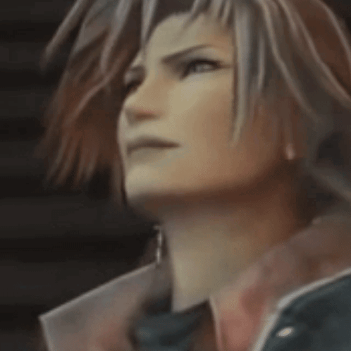 A Close Up Of A Man 'S Face With A Serious Look On His Face . GIF