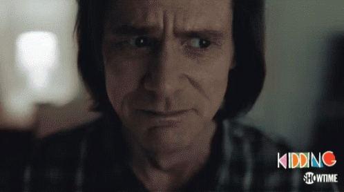 A Close Up Of A Man 'S Face With A Showtime Logo In The Corner GIF