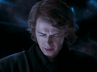 A Close Up Of A Man 'S Face With A Tear Running Down His Cheek . GIF
