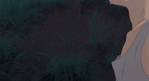 A Close Up Of A Man 'S Face With A Tear Running Down His Face GIF