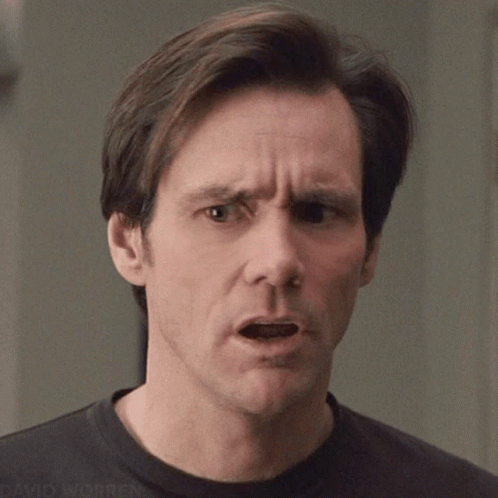 A Close Up Of A Man 'S Face With David Worren Written On The Bottom Left GIF