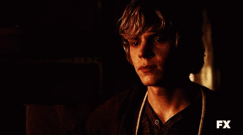 A Close Up Of A Man 'S Face With Fx Written On The Bottom GIF