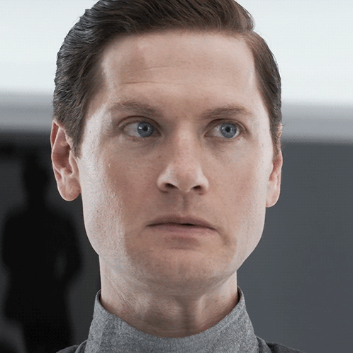 Close Up Of Man's Face With Eyes Closed GIF