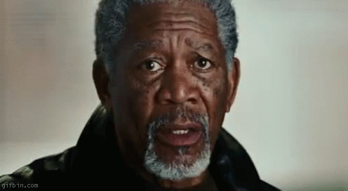 A Close Up Of A Man 'S Face With The Website Gifbin.com Visible GIF