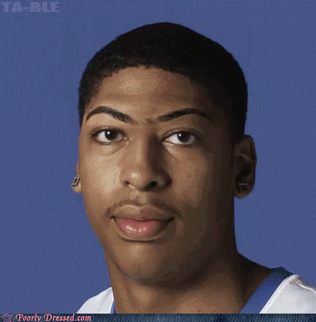 A Close Up Of A Man 'S Face With The Website Poorly Dressed.com Visible In The Corner GIF