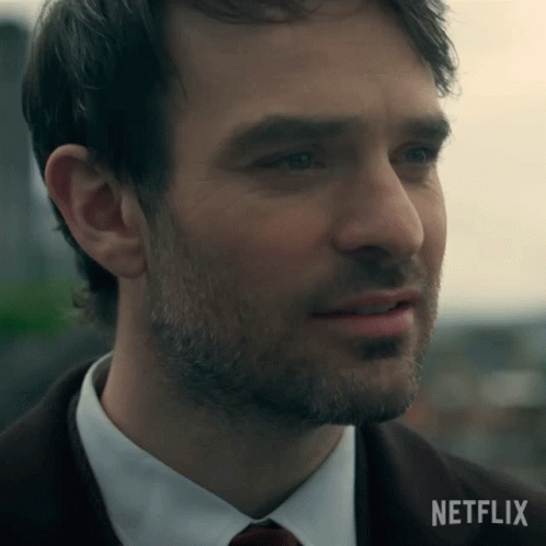 A Close Up Of A Man 'S Face With The Word Netflix On The Bottom Right GIF