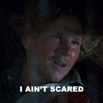 A Close Up Of A Man 'S Face With The Words Anymore Written Below Him GIF
