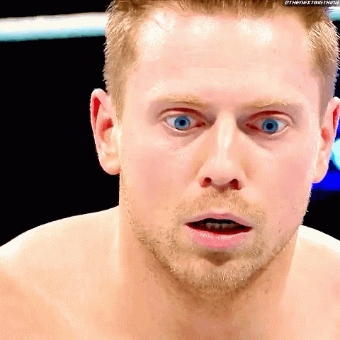 A Close Up Of A Man 'S Face With The Words Ethenextbigthing Written Below It GIF