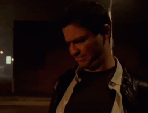 Close Up Of Man's Face With Ainda Uma Text GIF