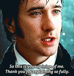 A Close Up Of A Man 'S Face With The Words " So This Is Your Opinion Of Me Thank You For Explaining So Fully " GIF
