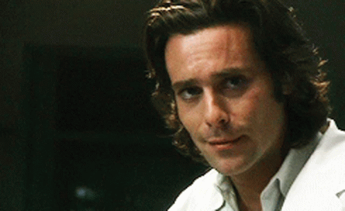 Close Up Man In White Shirt And Lab Coat GIF