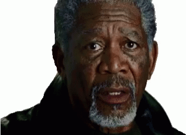 A Close Up Of A Man With A Beard Making A Funny Face . GIF