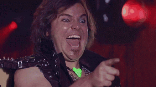 A Close Up Of A Man With His Mouth Open GIF