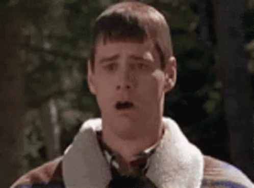 A Close Up Of A Man With His Mouth Open . GIF