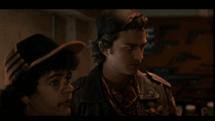 A Close Up Of A Man With The Words You Die I Die GIF