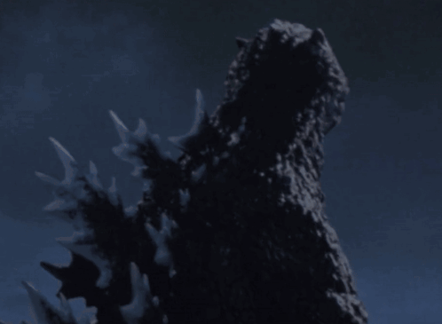 A Close Up Of A Monster With Spikes On It GIF