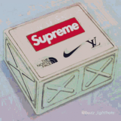 A Close Up Of A Nike Shoe With A White Swoosh GIF