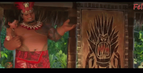 A Close Up Of A Painting With The Word Fel On The Bottom Right GIF