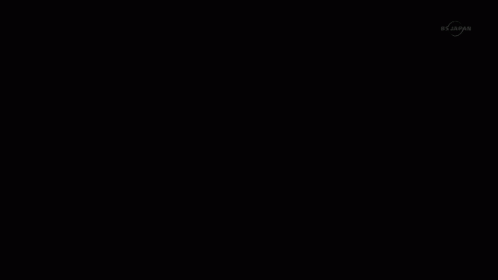 A Close Up Of A Pair Of Red Eyes With A Tv Japan Logo In The Corner GIF