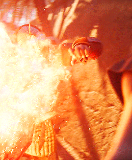 Person Holding Fireball GIF