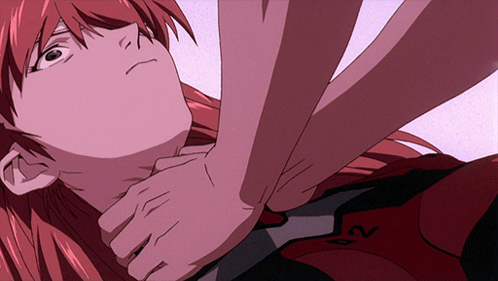 Person Holding Another's Neck With N GIF