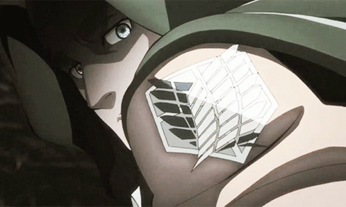 A Close Up Of A Person 'S Chest With A Leaf Design On It GIF