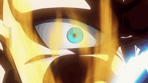A Close Up Of A Person 'S Eye With A Blue Eye GIF