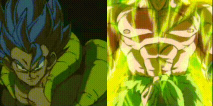 A Close Up Of A Person 'S Face And A Close Up Of A Person 'S Body In A Cartoon . GIF