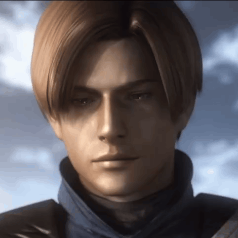A Close Up Of A Person 'S Face With A Blue Sky In The Background GIF