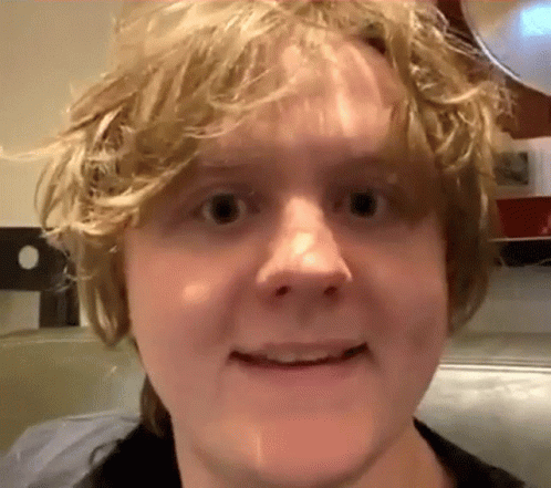 A Close Up Of A Person 'S Face With A Blurred Background GIF