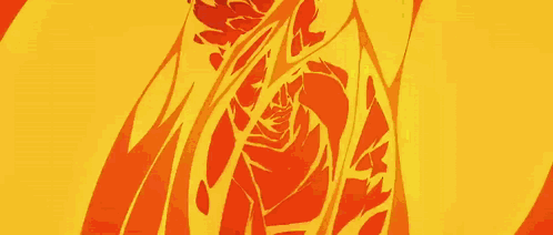 a close up of a person 's face with a fire coming out of it .
