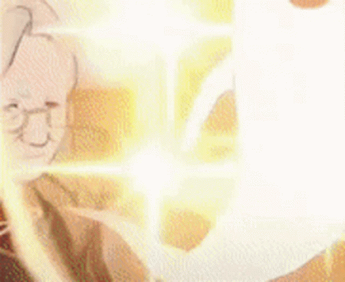 A Close Up Of A Person 'S Face With A Glowing Light Coming From It . GIF