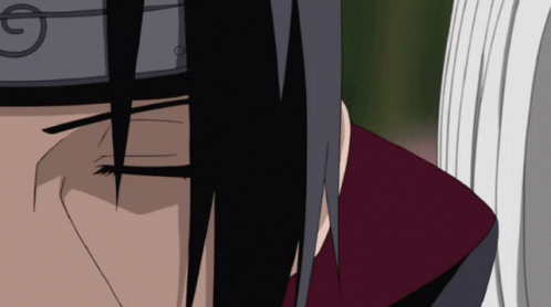 A Close Up Of A Person 'S Face With A Letter G On His Headband GIF