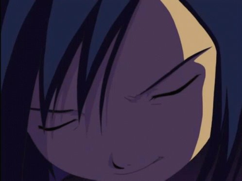 A Close Up Of A Person 'S Face With A Shadow On It GIF