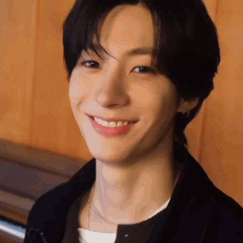 Close Up Of Smiling Person's Face GIF