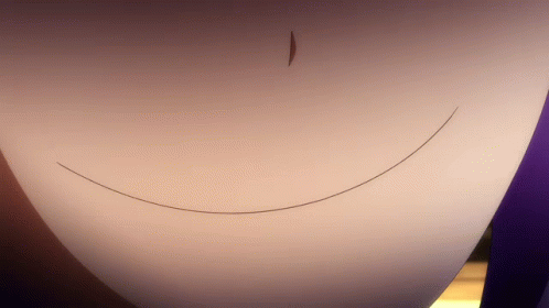 A Close Up Of A Person 'S Face With A Smile On It GIF
