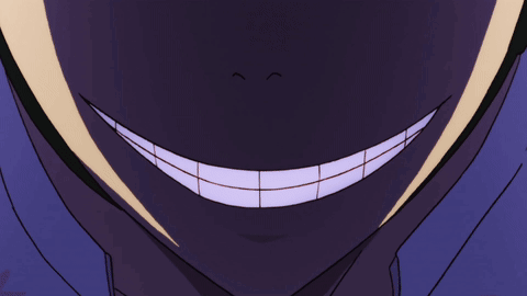 A Close Up Of A Person 'S Face With A Smile On It GIF