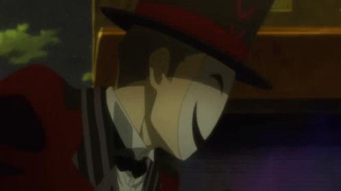 A Close Up Of A Person 'S Face With A Smile On Their Face GIF