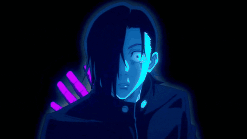 A Close Up Of A Person 'S Face With A Tear Coming Out Of His Eye GIF