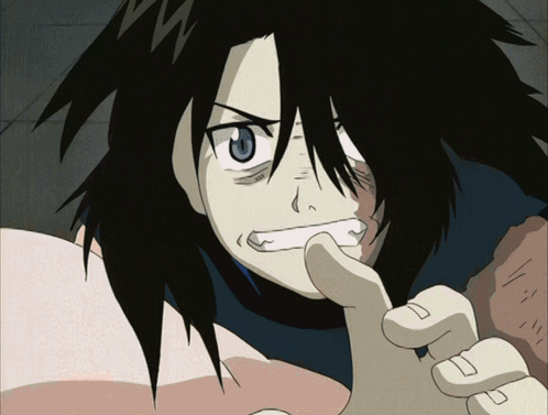A Close Up Of A Person 'S Face With A Thumbs Up GIF
